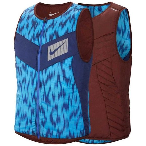 Nike CU6058-624 AeroLayer  Wild Run Reversible Gilet Vest - Picture 1 of 3